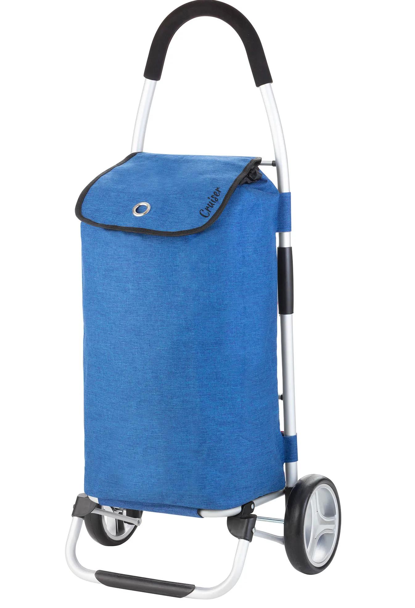 Cruiser  Foldable Boodschappenwagen 45  Blauw   XXL