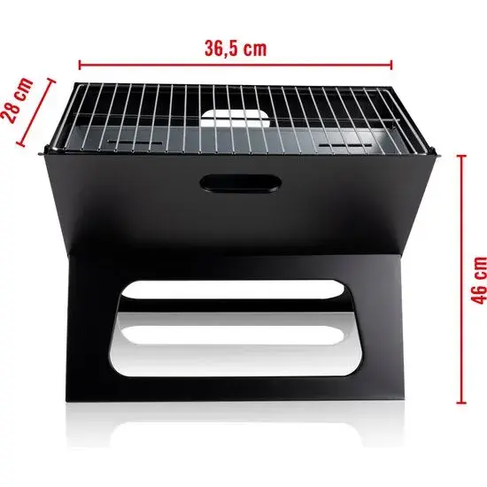 BBQ Tafel BBQ Houtskool - 46 x 36,5 x 28 cm