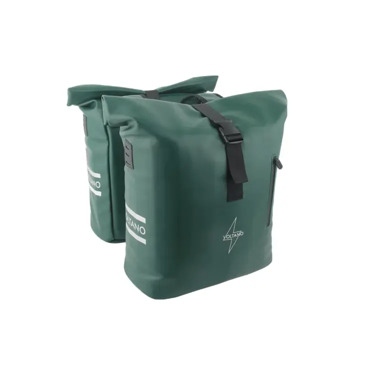 Voltano Dubbele Fietstas Rolltop E-bike Pro