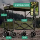 Bolderkar Opvouwbaar XL met Dak