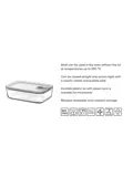 Mepal EasyClip Glazen Vershouddoos 700 ml
