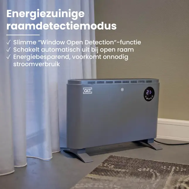 Elektrische Kachel Convector met App