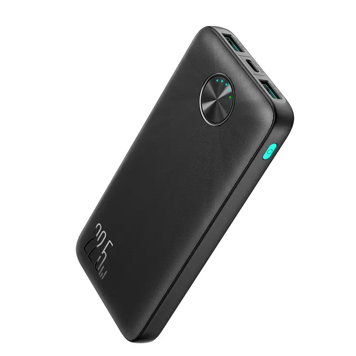 LED Powerbank - 10000mAh - Zwart
