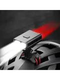DUO NOVA - Fietshelmlamp Voor en Achter 300 lumen