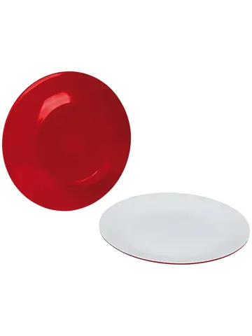 Ontbijtbord Two-Tone Melamine 4 Stuks