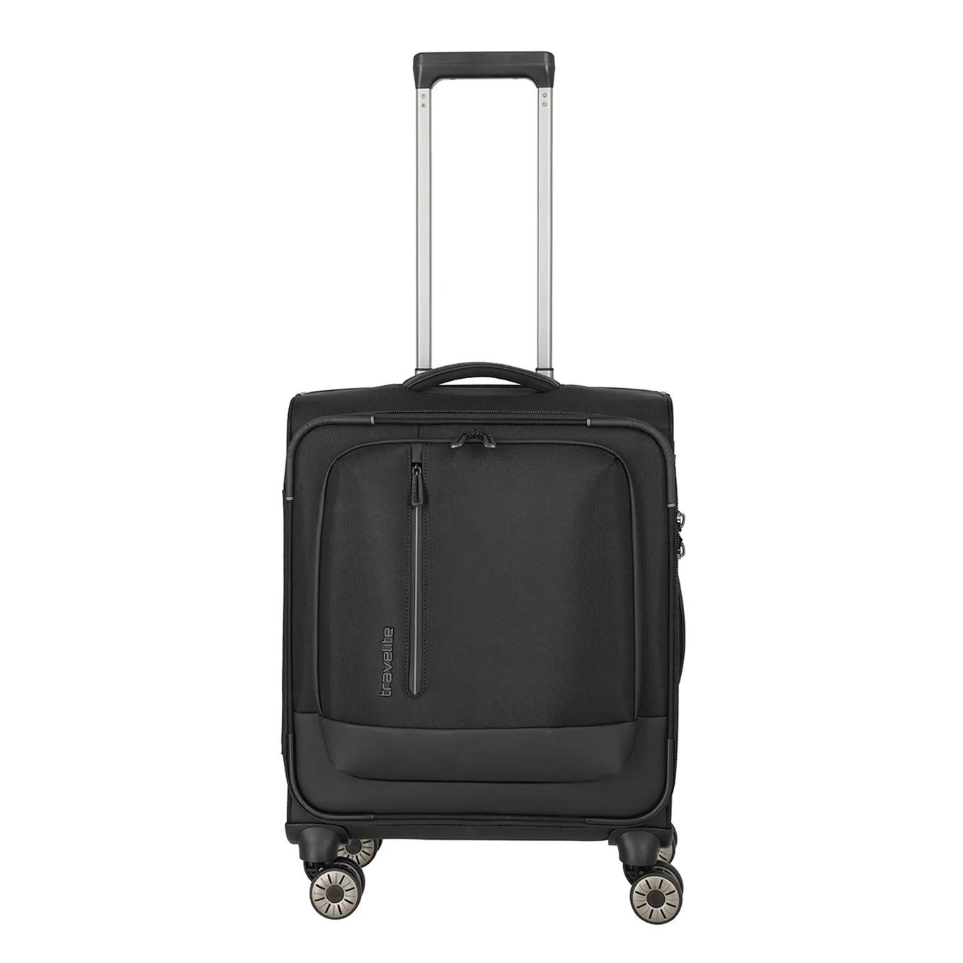 Travelite  Crosslite 5.0 4w trolley s Zwart  Zwart main product image