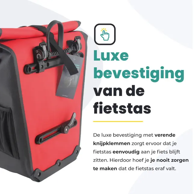 Voltano Luxe E‑bike Fietstas 28 L
