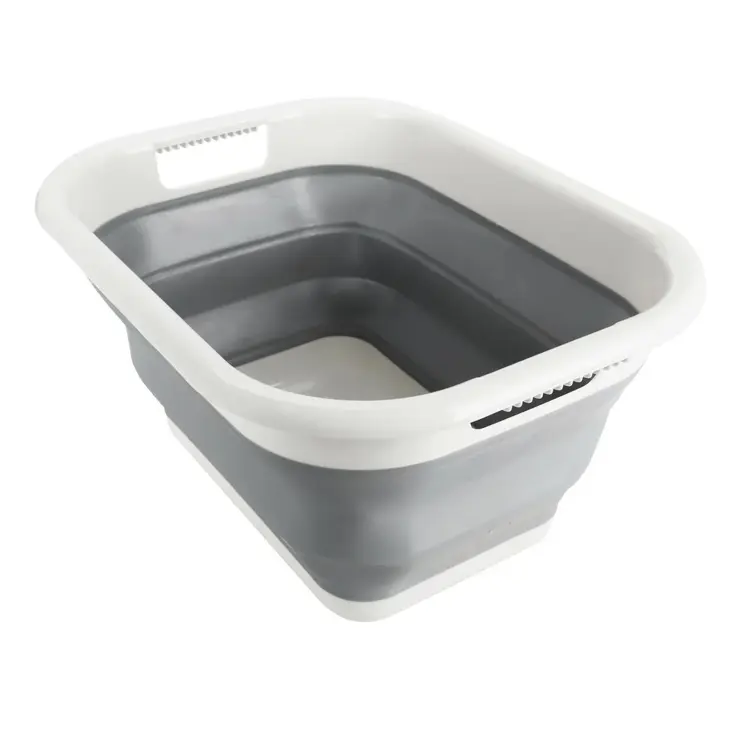 Opvouwbare wasbak met handgrepen