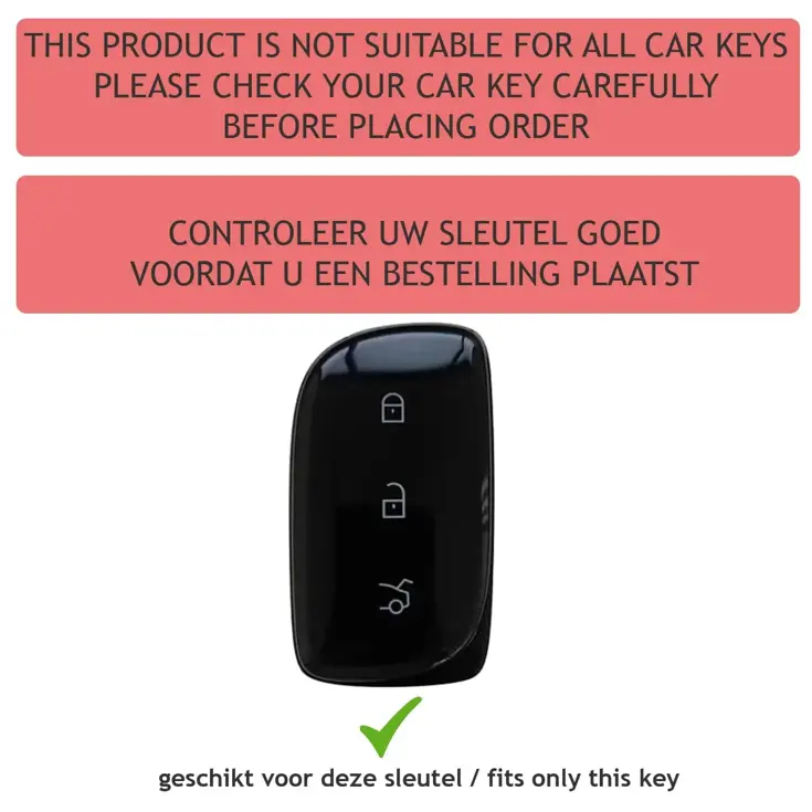 TPU Sleutelhoesje voor Lync & Co wit 02
