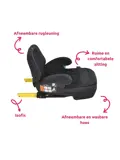 Cangaroo Jax Isofix 125-150 cm i-Size Booster