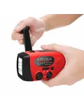 Opwindbare Noodradio met Powerbank 2000 mAh