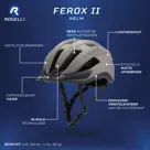 Ferox II - Fietshelm - Rogelli - 58-62 cm