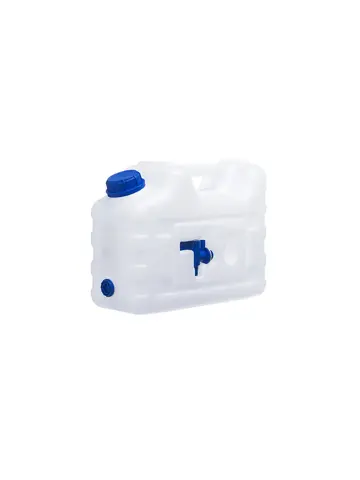 Water jerrycan 12L met kunststof tapkraan