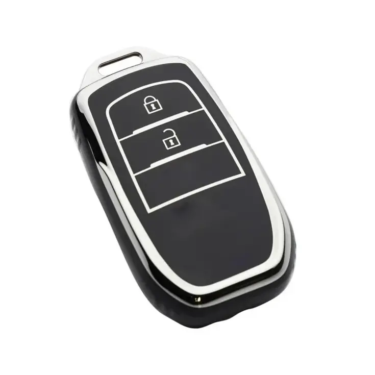 TPU Sleutelhoesje voor Toyota zwart A2