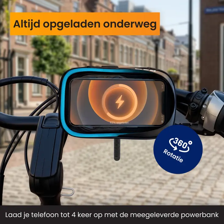 Telefoonhouder Fiets Den Haag & Powerbank