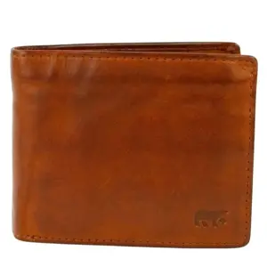 Jim - Leren Billfold portemonnee - Muntgeldvak
