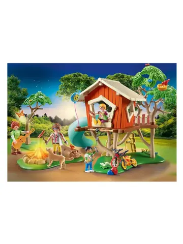 PLAYMOBIL® Avonturen boomhut met glijbaan 71001