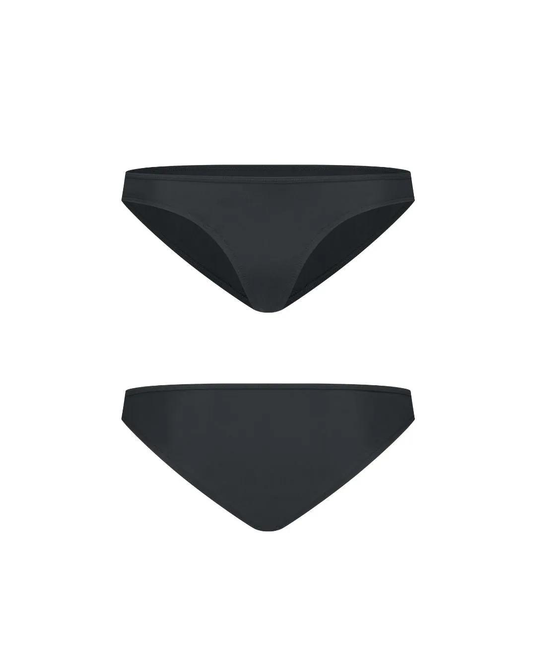 Moodies Undies  Menstruatie zwemkleding  Bikini  Zwart