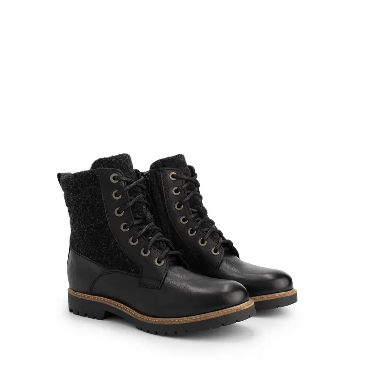 Travelin' Folge Dames - Veterboots - Wol/Vilt