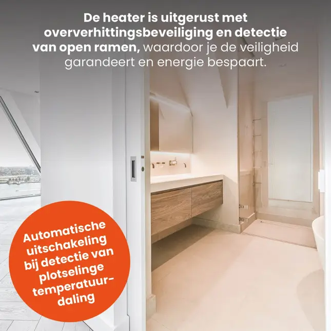 Badkamer Verwarming en Rekje - IP22