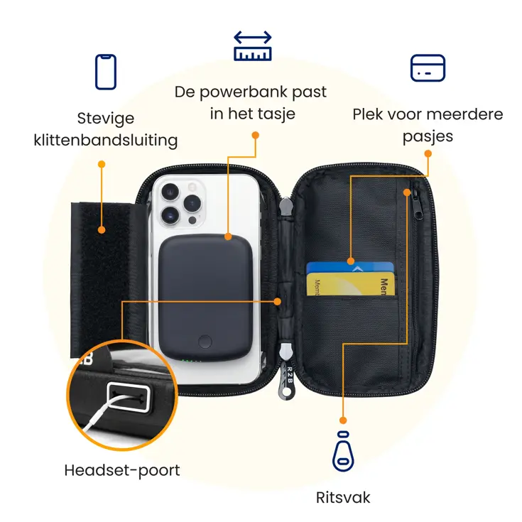 Telefoonhouder Fiets Den Haag & Powerbank