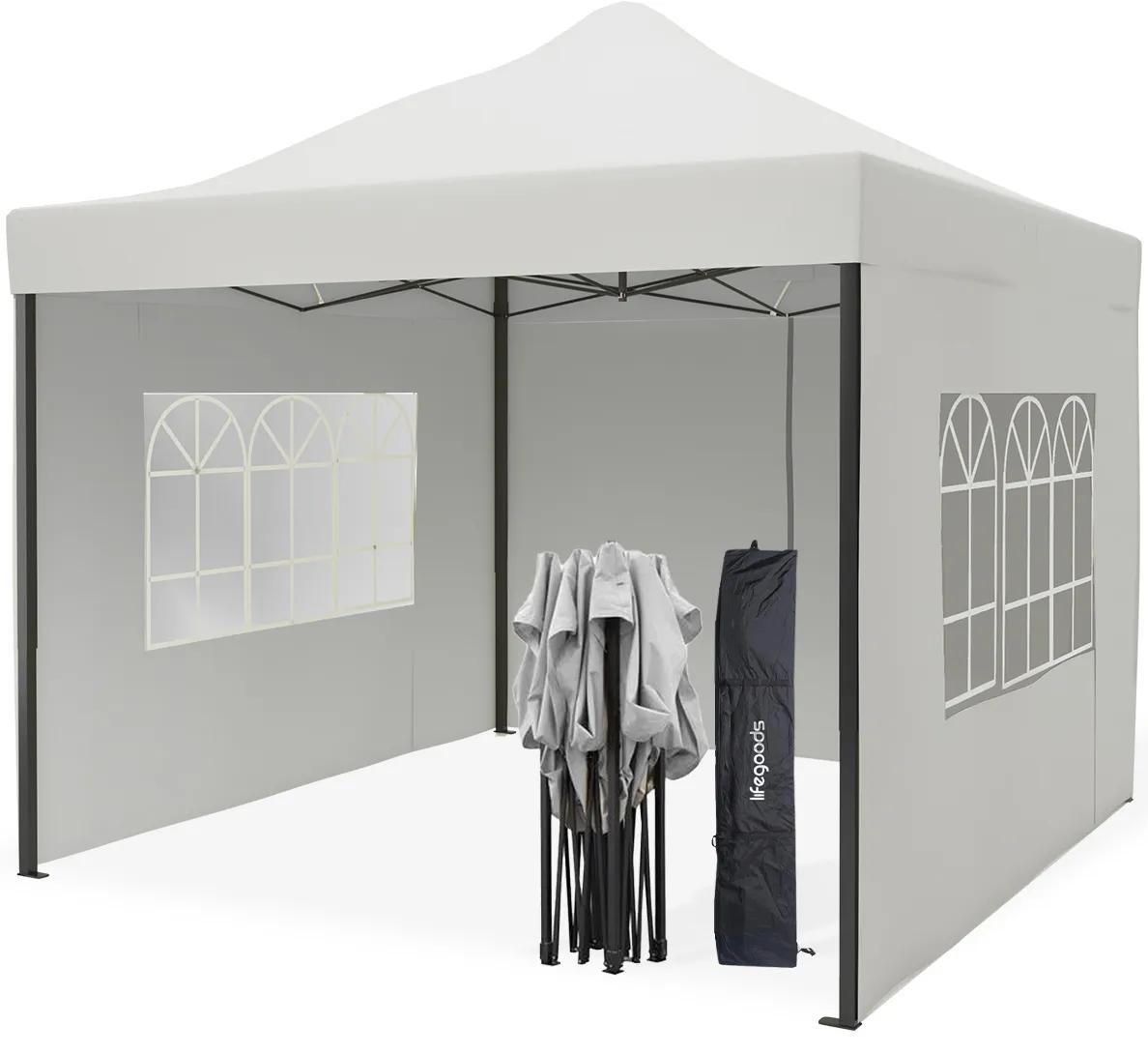 Lifegoods  Partytent met Zijwanden  3x3 m  Grijs