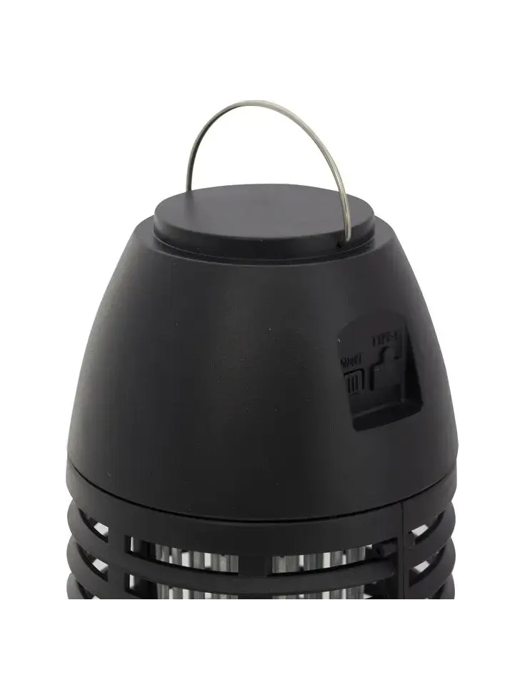 Muggenlamp Oplaadbaar Zwart