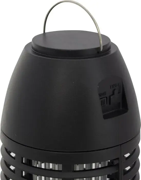 Muggenlamp Oplaadbaar Zwart