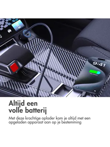 Autolader - 2x USB-C 30W