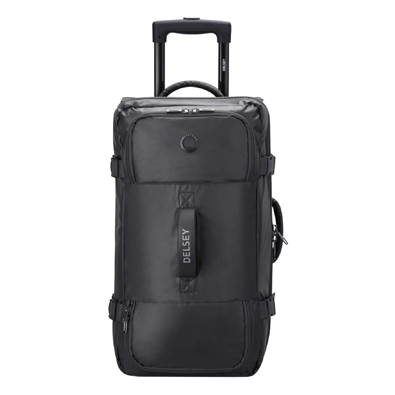 Delsey  2-wheel trolley duffle bag 73 Zwart  Zwart main product image