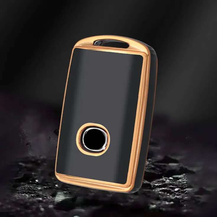 TPU Sleutelhoesje voor Mazda goud B3
