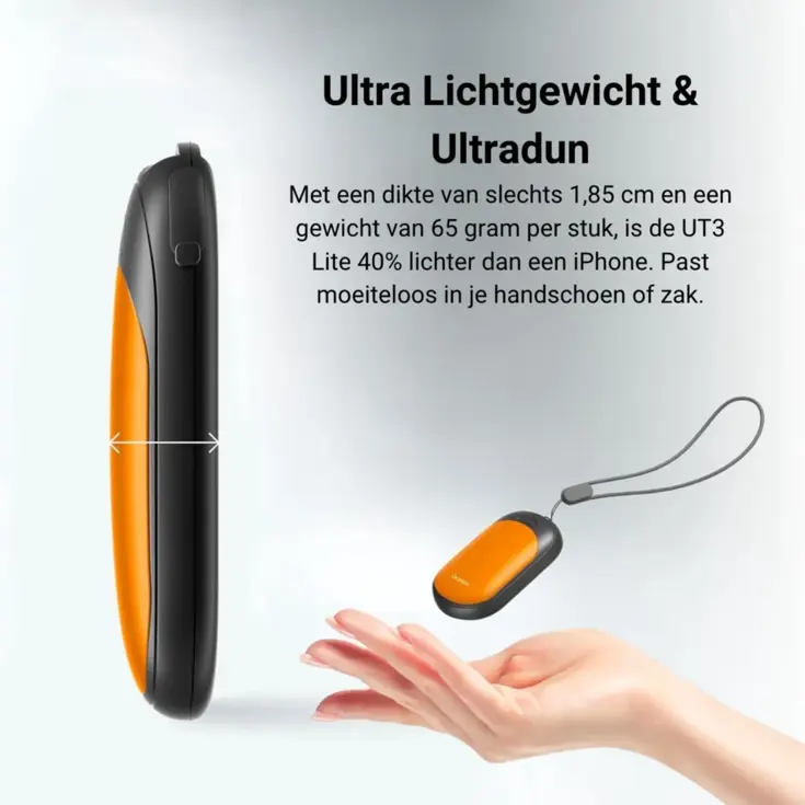 Herbruikbare Magnetische Handwarmers Oplaadbaar