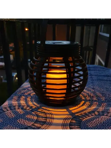 RexTech solar lantaarn Basket - Set van 3