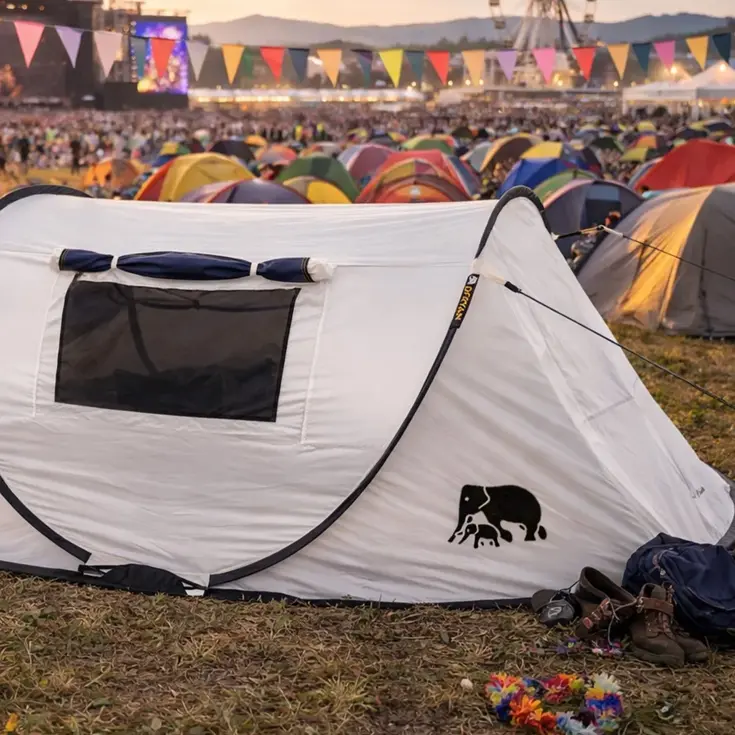 Dome Pop Up Tent - 2 Persoons - 2000MM waterkolom