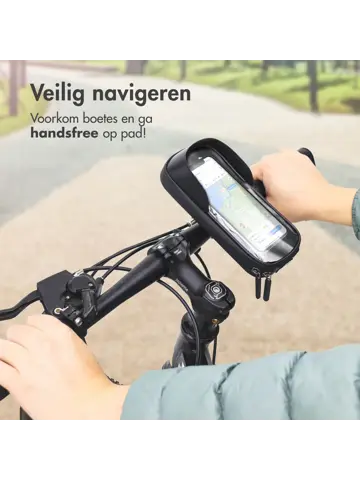 Telefoonhouder Fiets - Waterdicht - Zonneklep