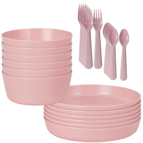 Serviesset 24-delig - Picknickset