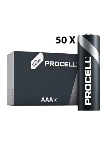 Industrial Procell batterijen - 50 AAA