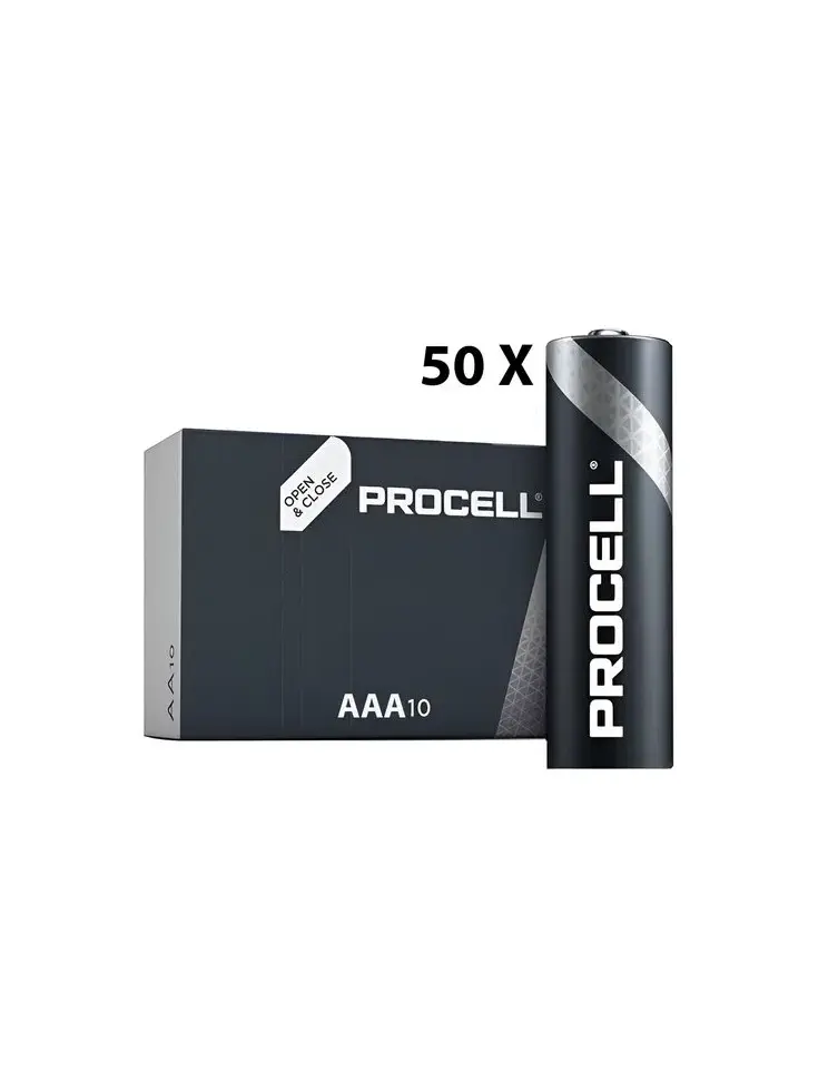 Industrial Procell batterijen - 50 AAA