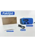 Noodradio Solar Opwindbaar - FM/AM - 5000mAh