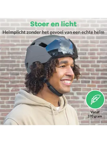 PILOT fietshelm met regencap
