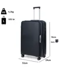 TravelZ Swinger Kofferset 2-dlg S/L