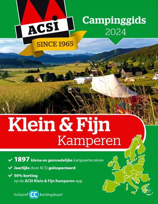 ACSI  Campinggids 2024 Klein & Fijn Kamperen main product image