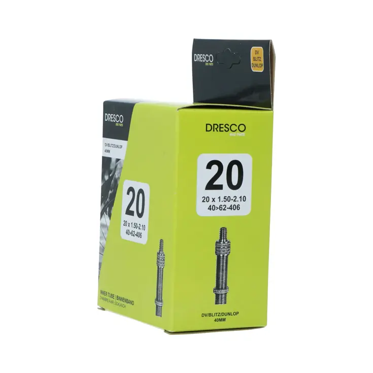 Binnenband 20 x1.50-2.50 met Dunlop ventiel 40mm