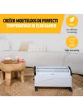 Convector Elektrische kachel - 2 Standen - 1500W