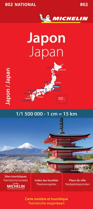 Wegenkaart National 802 Japan