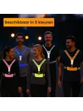 Hardloopvest met Opbergvak - Verlichting