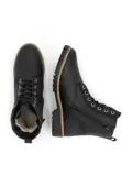 Rykken Heren - Veterboots met rits - Wol gevoerd