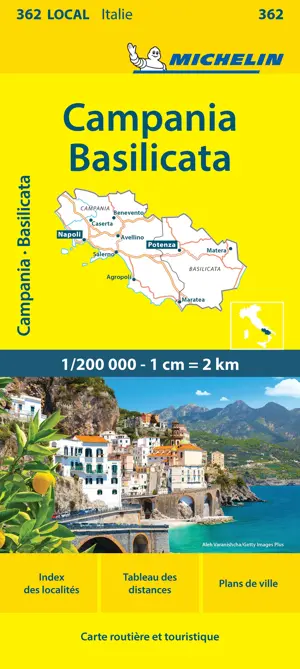 Wegenkaart Local 362 Campania Basilicata