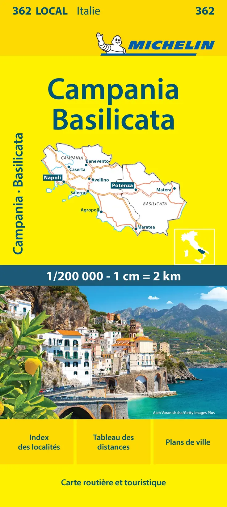 Wegenkaart Local 362 Campania Basilicata