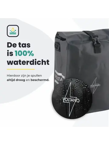 Voltano Fietstas 16L Enkele Pakaftas